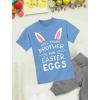 imageTstars Trade Brother for Easter Eggs Funny Siblings Egg Hunting TShirt for Toddler ampamp Youth Boys GirlsTrade Brother  California Blue