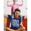 imageWorld Best Farter I Mean Father Shirt Gifts for dad from Daughter Son Funny tShirt for Men A1Blue