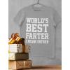 imageWorld Best Farter I Mean Father Shirt Gifts for dad from Daughter Son Funny tShirt for Men A1Gray