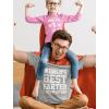 imageWorld Best Farter I Mean Father Shirt Gifts for dad from Daughter Son Funny tShirt for Men A1Gray