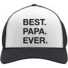 imageFunny Dad Hat for Men Gifts for Papa Grandpa Dads Fathers Day Funny Mens Trucker Mesh Snapback Baseball CapBlackWhite