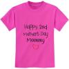 imageHappy 2nd Mothers Day Mommy for Mom Kids TShirtPink