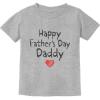 imageHappy Fathers Day Daddy Gifts for Dad from Kids Son Daughter Fathers Day Youth ampamp Toddler Kids TShirtGray