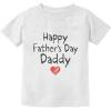 imageHappy Fathers Day Daddy Gifts for Dad from Kids Son Daughter Fathers Day Youth ampamp Toddler Kids TShirtWhite