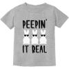 imageHip Hop Harry Bunny Girls Boys Easter Shirt Peepin Bunnies Infant Toddler Kids TShirt Toddler Kids TShirtPeepin  Gray