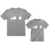 imageTstars Copy Paste Dad and Son Daughter Matching Shirts Ctrl C Ctrl V Gift for Dads Fathers Day Daddy and Me OutfitsDad Gray  Child Gray