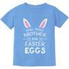 imageTstars Trade Brother for Easter Eggs Funny Siblings Egg Hunting TShirt for Toddler ampamp Youth Boys GirlsTrade Brother  California Blue