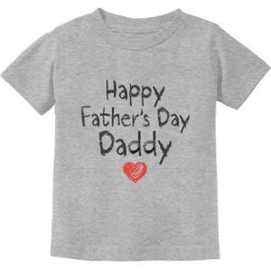 imageHappy Fathers Day Daddy Gifts for Dad from Kids Son Daughter Fathers Day Youth ampamp Toddler Kids TShirtGray