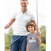 imageI Love My Daddy Shirt Gifts for Dad Papa Fathers Day Toddler Kids TShirtGray