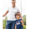imageI Love My Daddy Shirt Gifts for Dad Papa Fathers Day Toddler Kids TShirtNavy