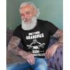 imageTeeStars  Only Cool Grandpas Ride Motorcycles  Gift for Biker Papa TShirtBlack