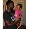 imageTstars Daddy of a Princess Daughter of a King Dad and Baby Matching Outfits Gifts for New Dads Fathers Day Shirts SetMan Black  Baby Wow Pink