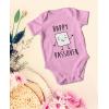 imageTstars Happy Passover Bar Mitzvah Baby Bodysuit Festive Jewish Holiday Outfit for Infant Boys ampamp GirlsHappy  Pink