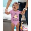 imageTstars Happy Passover Bar Mitzvah Baby Bodysuit Festive Jewish Holiday Outfit for Infant Boys ampamp GirlsMatzah Ball  Pink