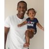 imageTstars My Day Baby Outfit I Love Papa Infant BodysuitNavy