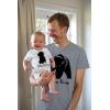 imageTstars Papa ampamp Baby Bear Dad and Son Daughter Matching Shirts Fathers Day New Dads Gift Father and Infant Shirt SetDad Gray  Baby GrayWhite