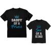 imageDad and Son Matching Shirts King ampamp Prince Fathers Day Daddy Me OutfitsDaddy Black  Son Black
