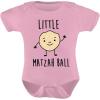imageTstars Happy Passover Bar Mitzvah Baby Bodysuit Festive Jewish Holiday Outfit for Infant Boys ampamp GirlsMatzah Ball  Pink