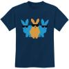 imageTstars HipHop Trio Bunnies Cute Easter Bunny TShirt for Toddlers ampamp Youth Boys ampamp GirlsNavy