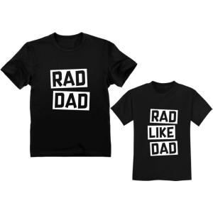 imageKing ampamp Princess Dad and Daughter Matching Shirts Gifts for Dads Fathers Day Daddy ampamp Me Shirt SetDad Black  Son Black