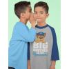 imageBig Brother Shirt for Toddler Chase Paw Patrol 34 Sleeve Baseball Jersey Toddler ShirtBlue