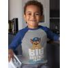 imageBig Brother Shirt for Toddler Chase Paw Patrol 34 Sleeve Baseball Jersey Toddler ShirtBlue