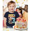 imageChase 3rd Birthday Boy Shirt Gifts for 3 Year Old Boys Third Bday Paw Patrol Party Toddler Kids TShirtEaster 3rd  Navy