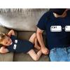 imageCtrl C Ctrl V Dad and Son Daughter Matching Shirts Copy Paste Fathers Day Dad Shirt and Baby Bodysuit SetDad Navy  Baby Navy