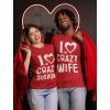 imageLove My Husband Wife Matching Shirts for Couples Him ampamp Her Gifts Couple OutfitsMan Red  Woman Red