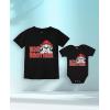 imagePaw Patrol Marshall Big Brother Little Brother Sibling Matching Shirts for BoysKids Black  Baby Black