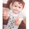 imageTstars Daddy Is My Hero Fathers Day Baby Boy Girl Outfit New Dad Gifts I Love Papa Infant BodysuitGray Stripes