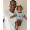 imageTstars Daddy Is My Hero Fathers Day Baby Boy Girl Outfit New Dad Gifts I Love Papa Infant BodysuitHero  Aqua