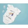 imageTstars Daddy Is My Hero Fathers Day Baby Boy Girl Outfit New Dad Gifts I Love Papa Infant BodysuitHero  Gray Stripes