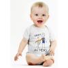 imageTstars Daddy Is My Hero Fathers Day Baby Boy Girl Outfit New Dad Gifts I Love Papa Infant BodysuitHero  White
