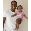 imageTstars Daddy Is My Hero Fathers Day Baby Boy Girl Outfit New Dad Gifts I Love Papa Infant BodysuitPapa  Pink
