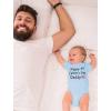 imageTstars Happy Fathers Day Daddy Baby for New First Infant BodysuitFirst Fday  Light Blue