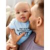 imageTstars Happy Fathers Day Daddy Baby for New First Infant BodysuitGift  Aqua
