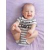 imageTstars Happy Fathers Day Daddy Baby for New First Infant BodysuitGift  GrayWhite