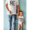 imageTstars Me ampamp Mini Me Fathers day Dad and Baby Matching Outfits Gifts for New Dads Daddy and Son Daughter Shirts SetDad White  Son White