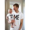 imageTstars Me ampamp Mini Me Fathers day Dad and Baby Matching Outfits Gifts for New Dads Daddy and Son Daughter Shirts SetDad White  Son White