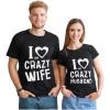 imageLove My Husband Wife Matching Shirts for Couples Him ampamp Her Gifts Couple OutfitsMan Black  Woman Black