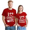 imageLove My Husband Wife Matching Shirts for Couples Him ampamp Her Gifts Couple OutfitsMan Red  Woman Red