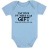 imageTstars Im Your Fathers Day Gift Baby Boy Girl Outfit Gifts for First Time Dad New Dads Funny Infant BodysuitAqua