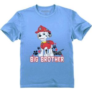 imageOfficial Paw Patrol Marshall Big Brother Toddler Kids TShirtCalifornia Blue