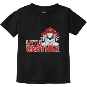 imagePaw Patrol Little Brother Marshall Newborn Outfit Baby Boy Infant Kids TShirtBlack