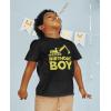 imageBirthday Boy Shirt Tractor Construction Party Toddler ampamp Youth Boys Kids TShirtBlack