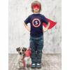 imageCaptain 5th Birthday  Gift for Five Years Old Toddler Youth Kids TShirtNavy