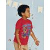 imagePaw Patrol 4 Chase Shirt Gifts for Four Years Old 4th Birthday Theme Party Toddler Kids TShirt4th Birthday  Red