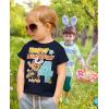 imagePaw Patrol 4 Chase Shirt Gifts for Four Years Old 4th Birthday Theme Party Toddler Kids TShirtEaster 4th  Navy