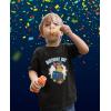 imagePaw Patrol Birthday Boy Shirt Gifts for Boys Badge Shield 2nd 3rd 4th 5th Toddler Kids TShirtChase Badge  Black